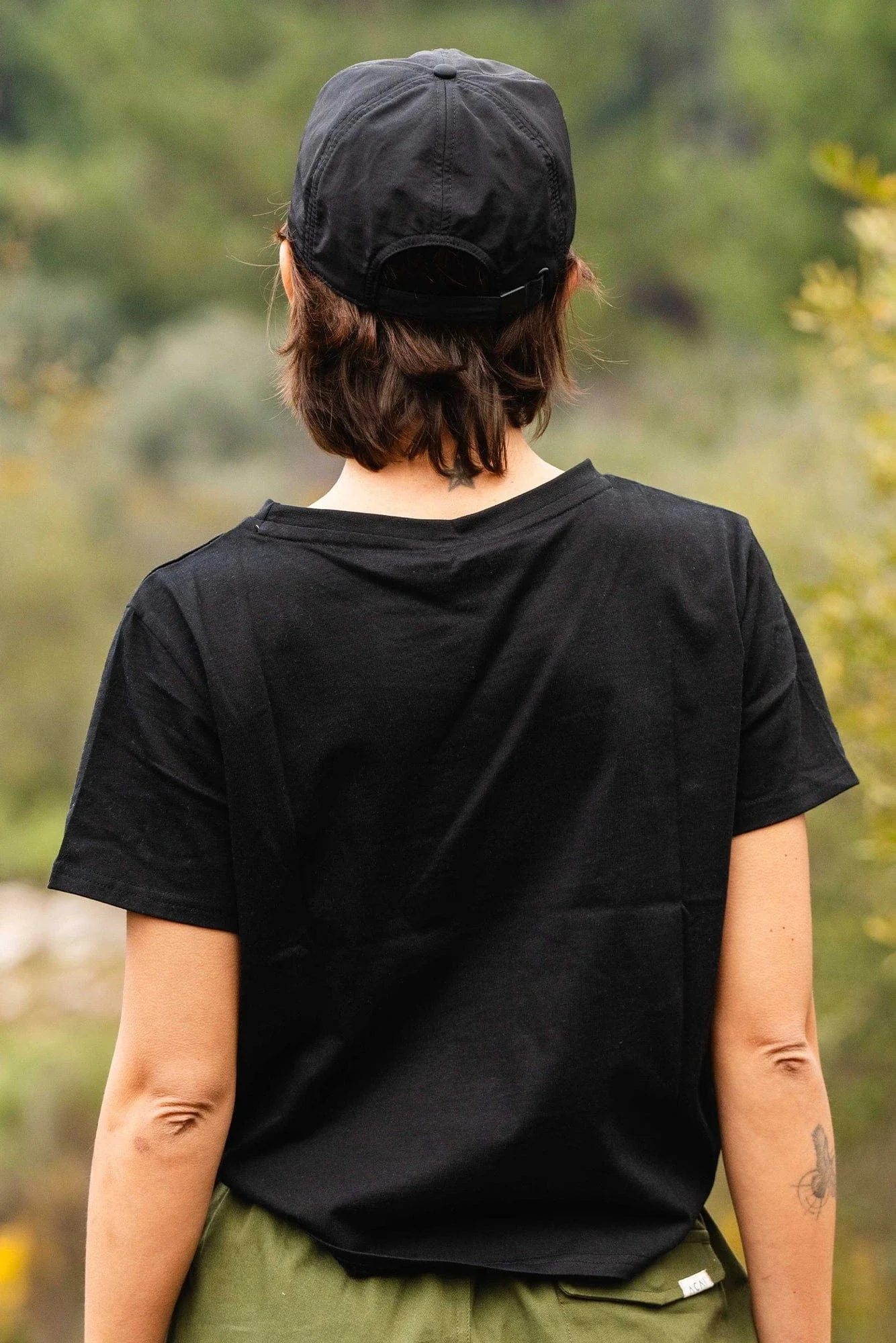 Boxy Tee - Black - Image 4