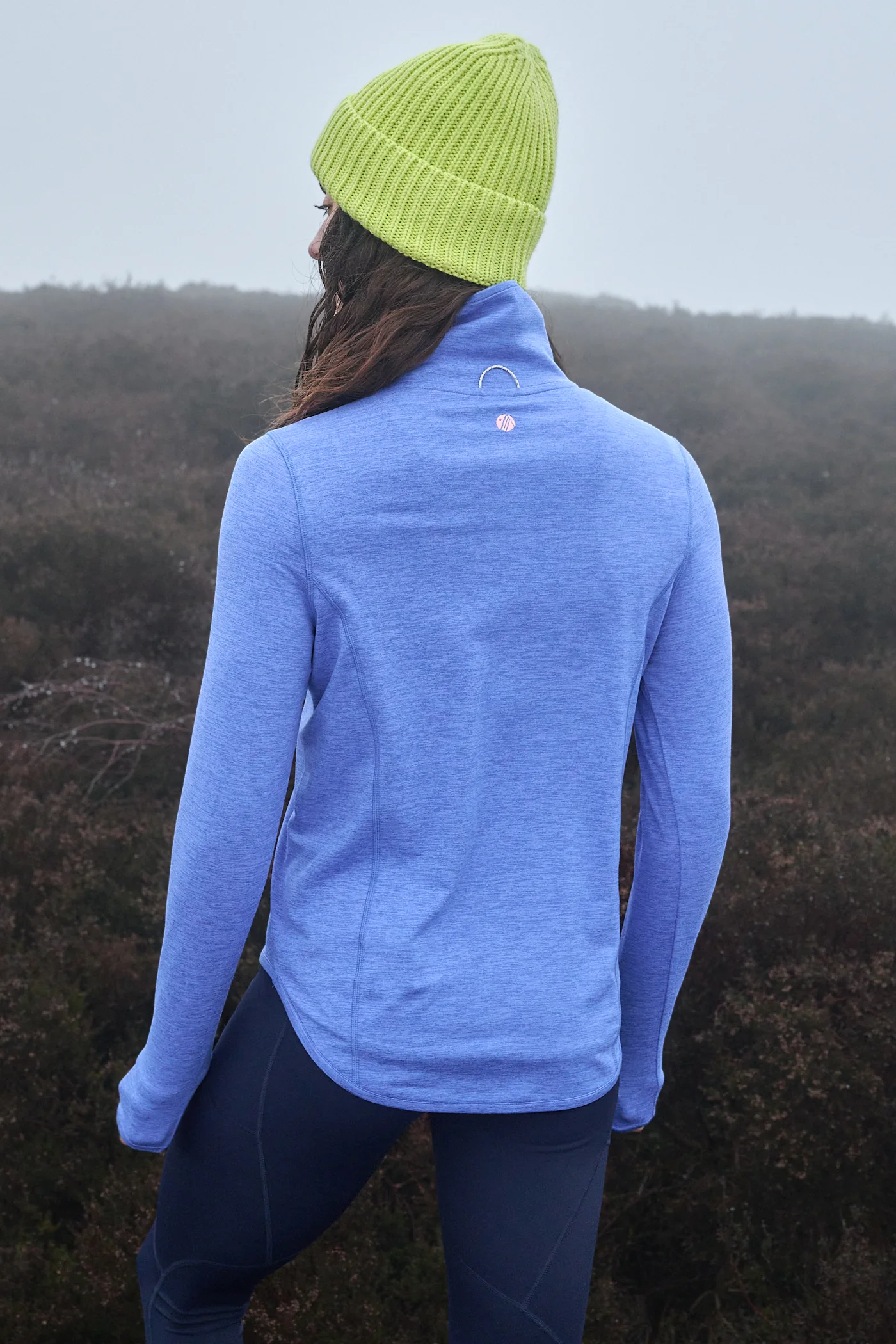 Freeform Quarter Zip - Baja Blue - Image 2