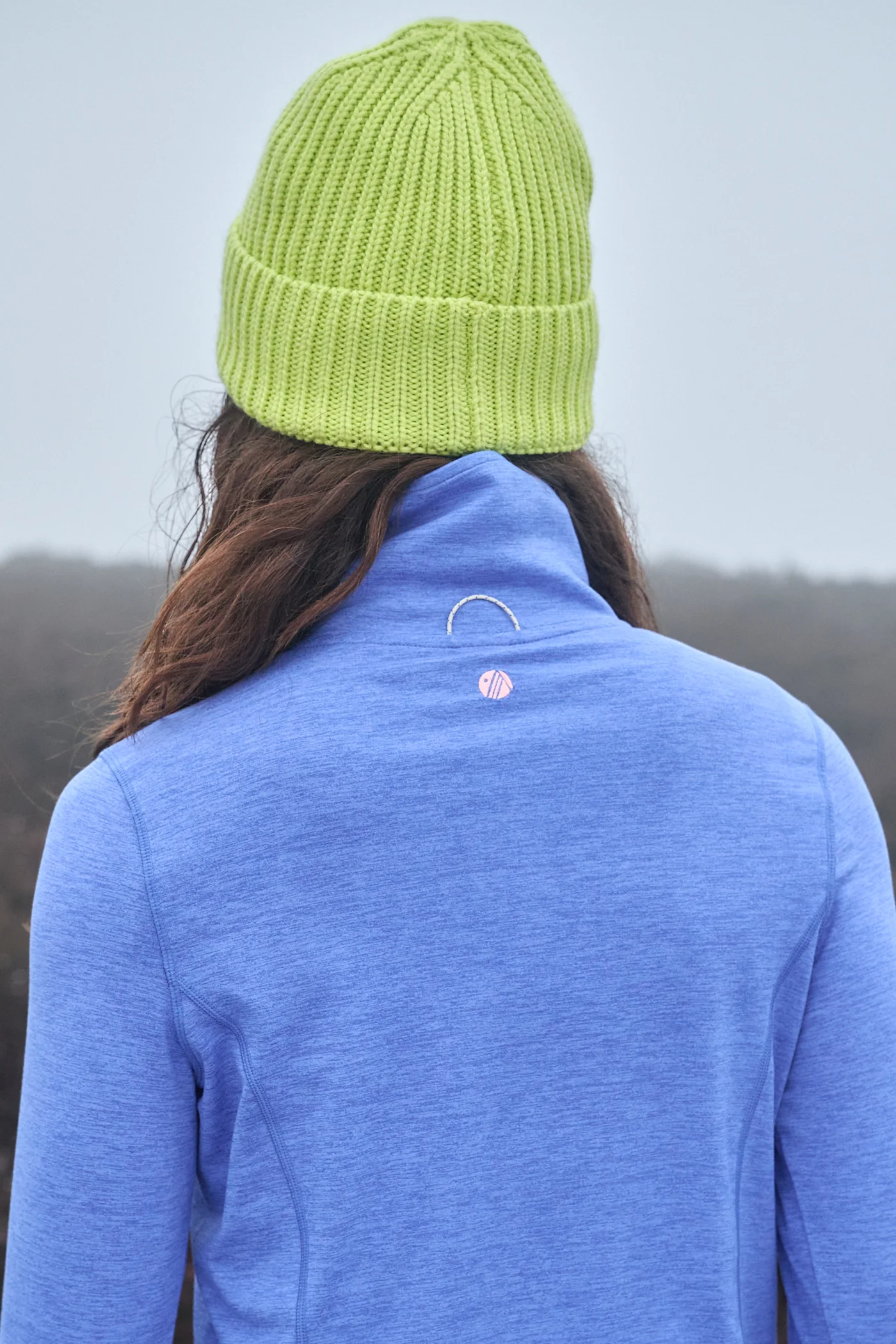 Freeform Quarter Zip - Baja Blue - Image 6