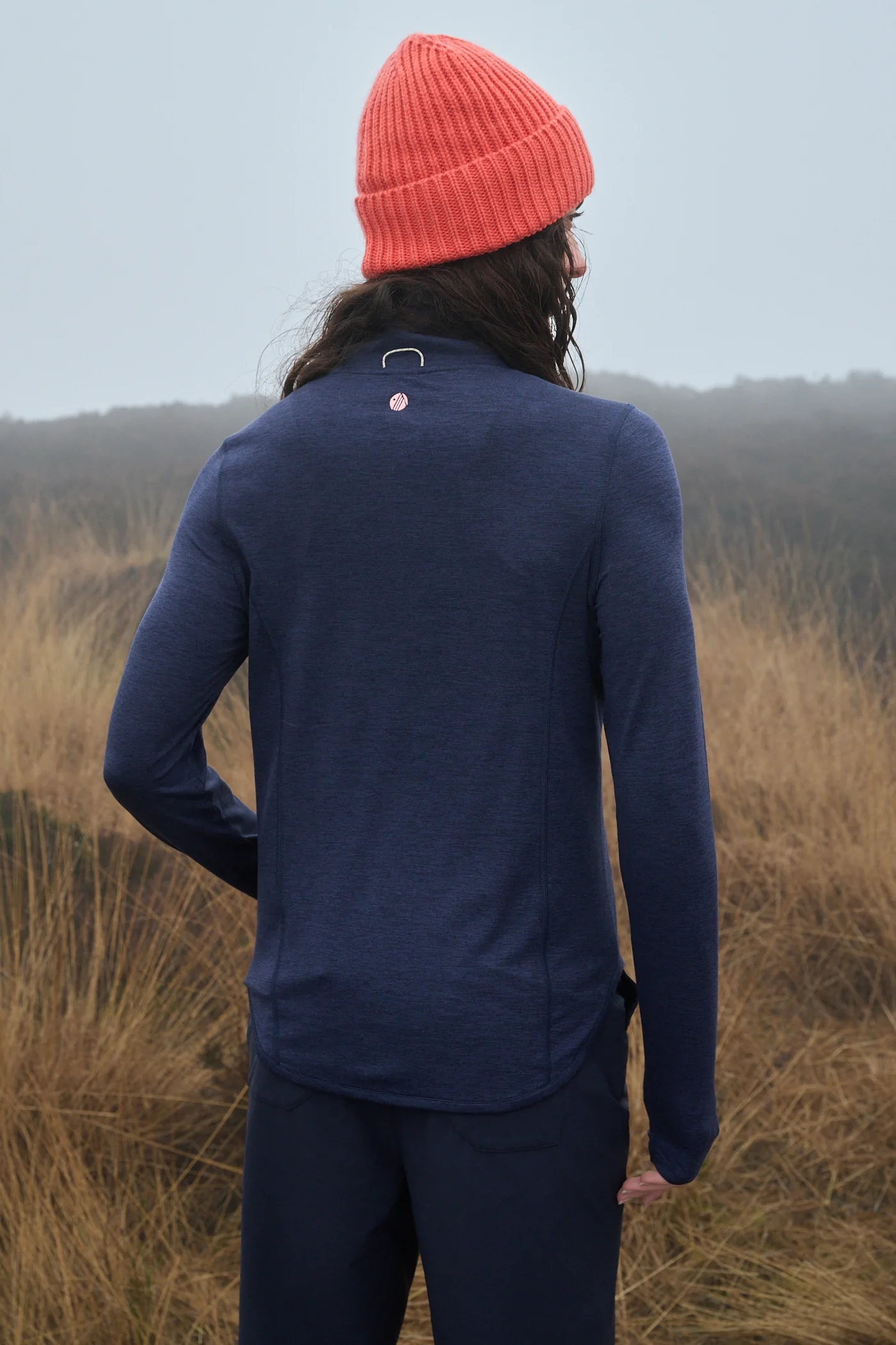 Freeform Quarter Zip - Deep Navy - Image 4