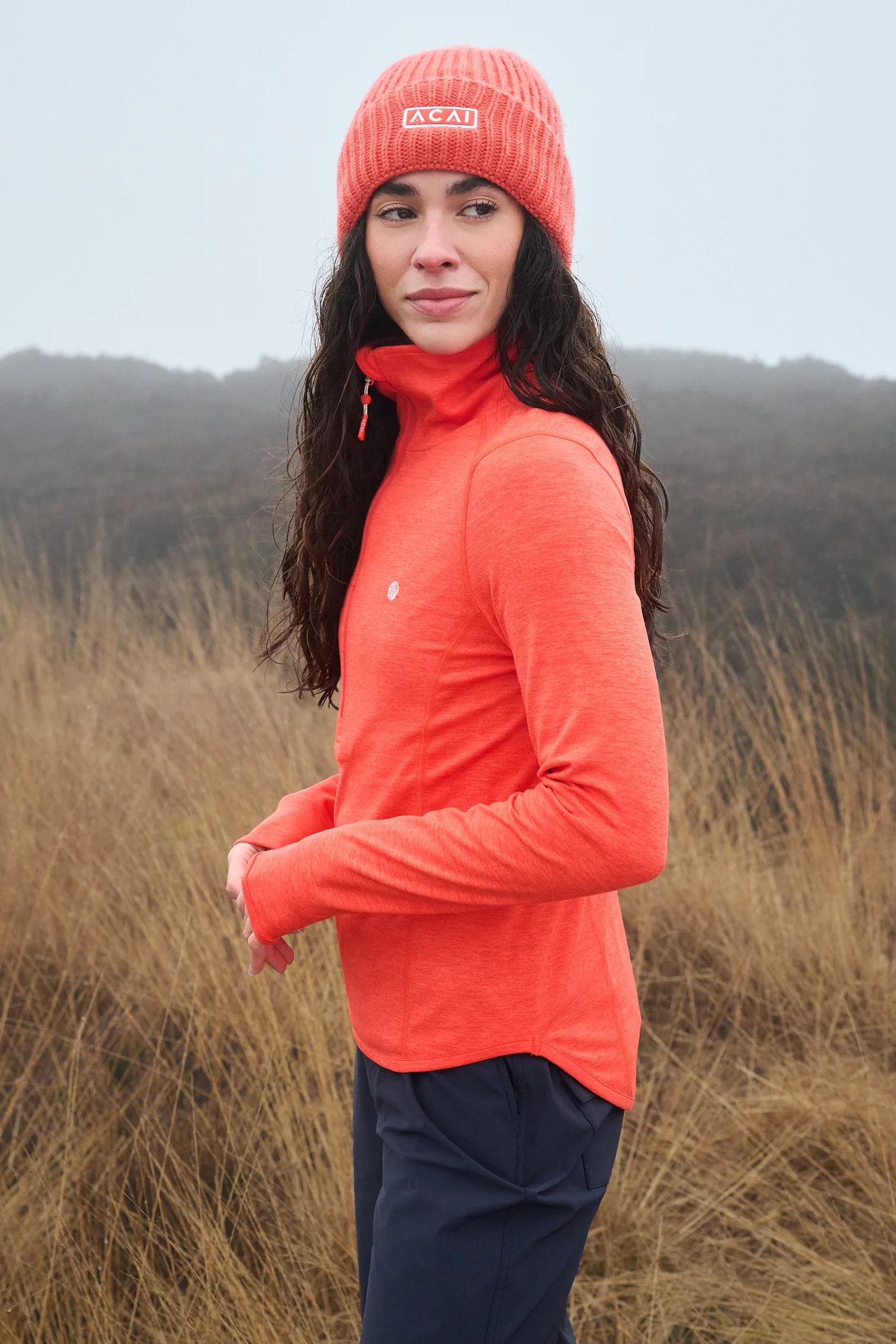 Freeform Quarter Zip - Mandarin - Image 4