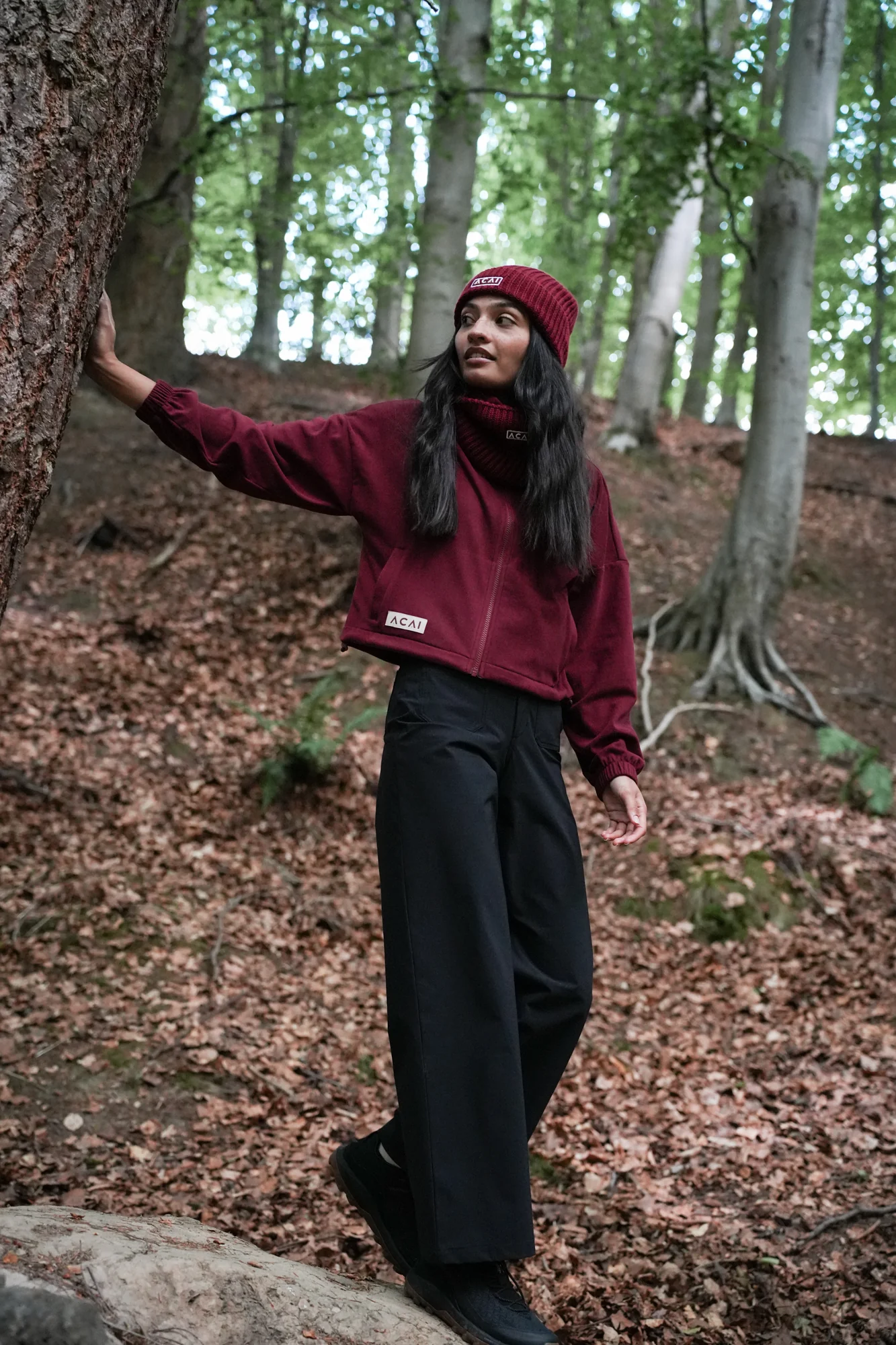 MAX Stretch Straight Outdoor Trousers - Black - Image 2