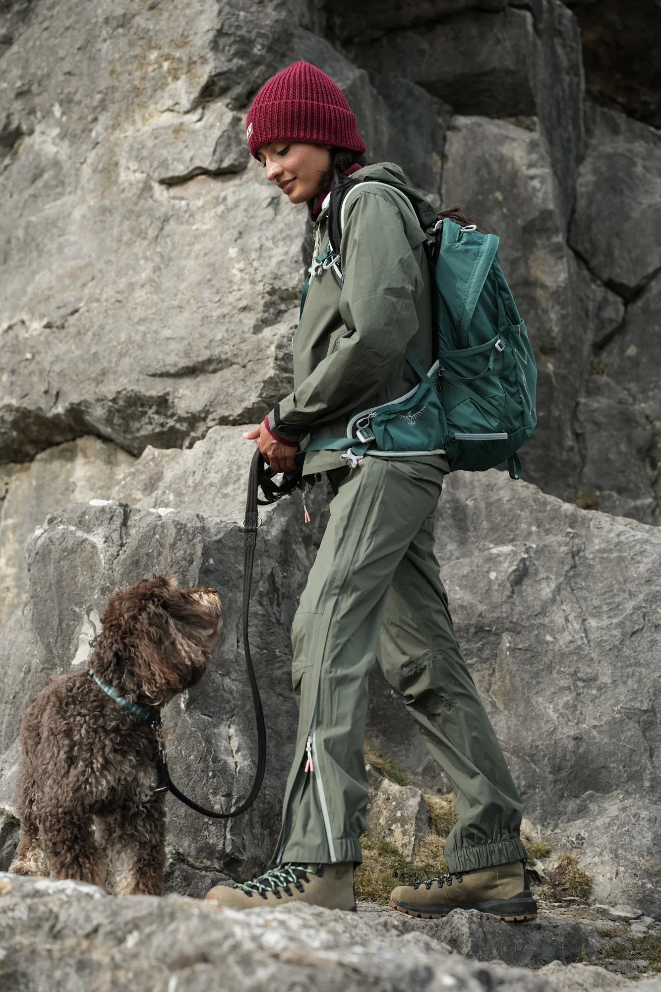 Off Grid Overtrousers - Deep Sage - Image 4