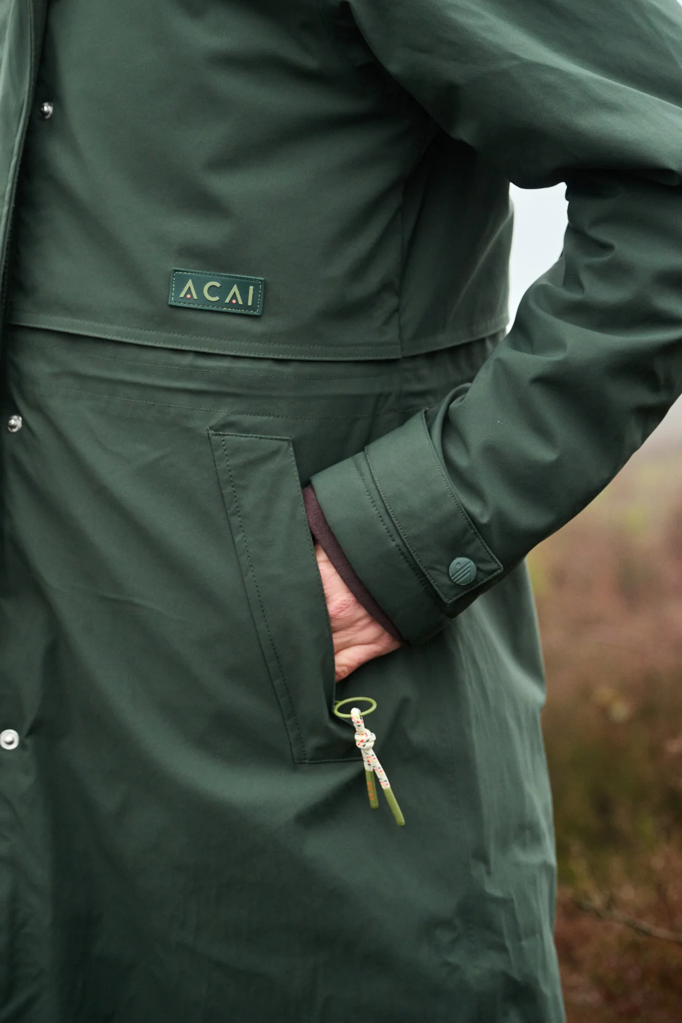 Rainlite Waterproof Jacket - Deep Khaki - Image 9