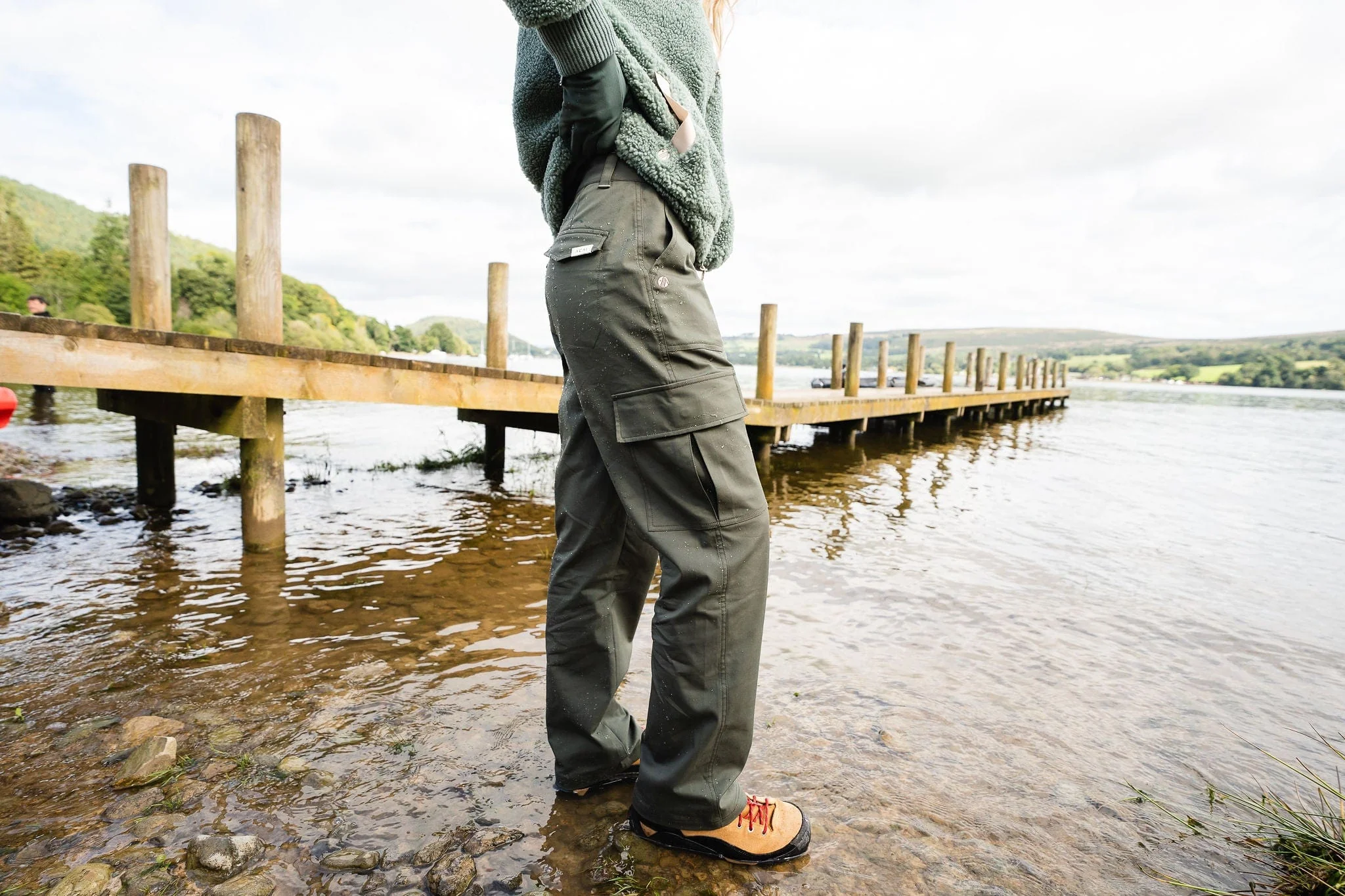 Straight Leg Cargos - Deep Khaki - Image 5