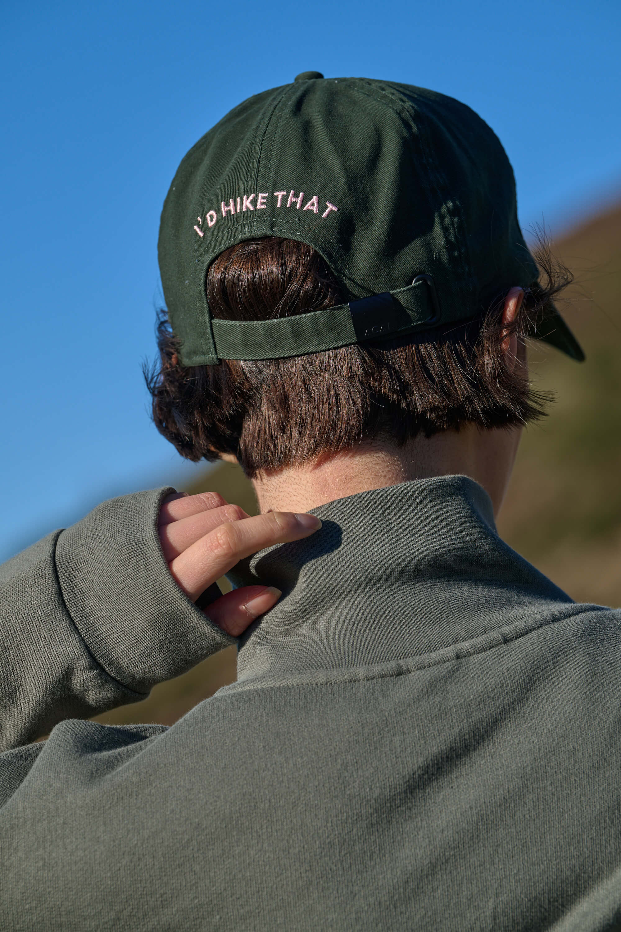 Washed Cotton Cap - Pine - Image 5